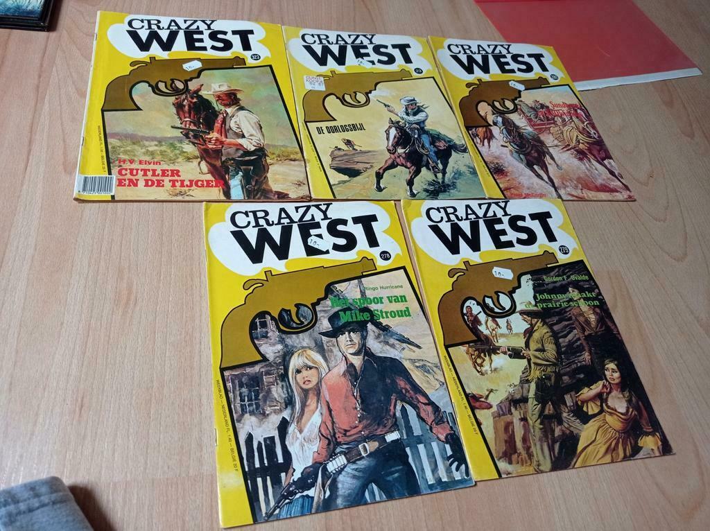 Crazy West  western verhalen, Boeken, Ophalen of Verzenden, Gelezen
