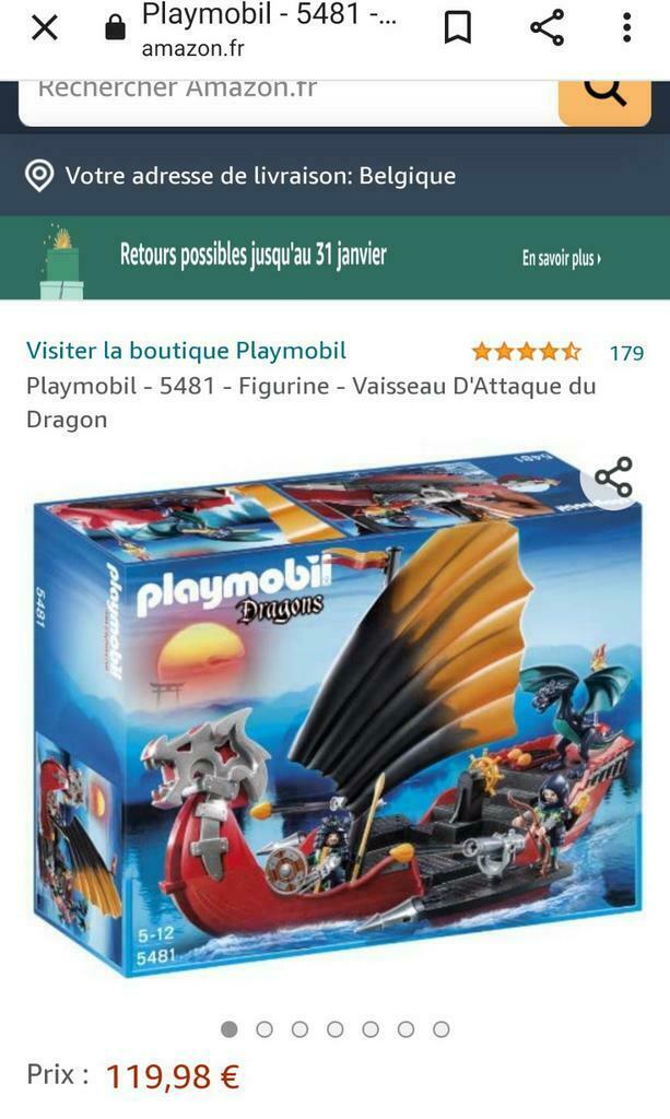 Playmobil vaisseau d'attaque du dragon complet + notice5481, Enfants & Bébés, Jouets | Playmobil, Enlèvement ou Envoi, Comme neuf