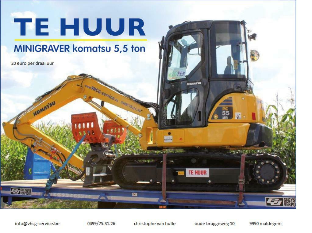 te huur kraan 5.5 ton