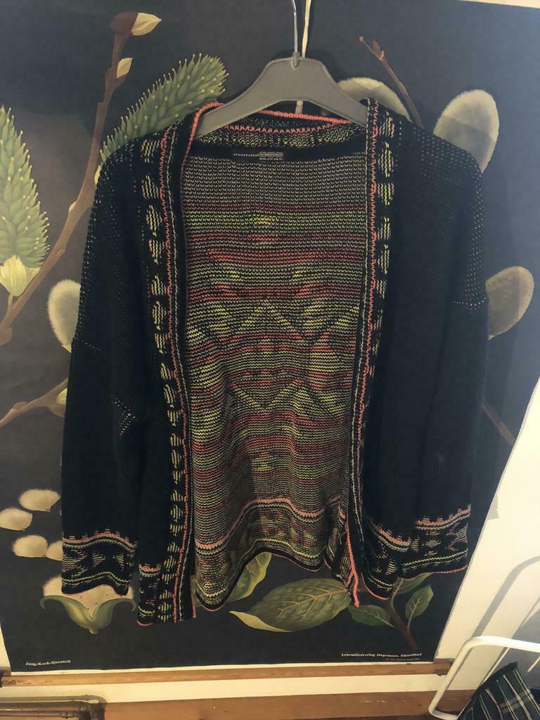 Azteken winter pull fluo print, Enlèvement ou Envoi, Comme neuf, Taille 42/44 (L), Noir