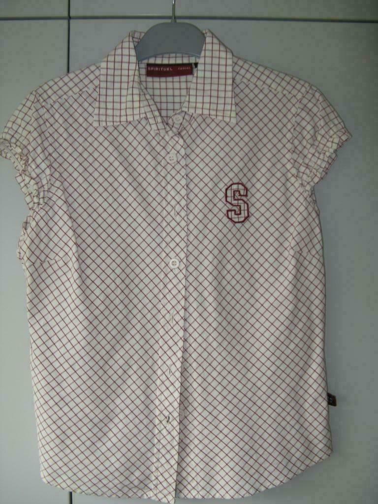 Hemdje met pofmouwtjes, maat M, JBC, Ophalen of Verzenden, Gedragen, Maat 38/40 (M)