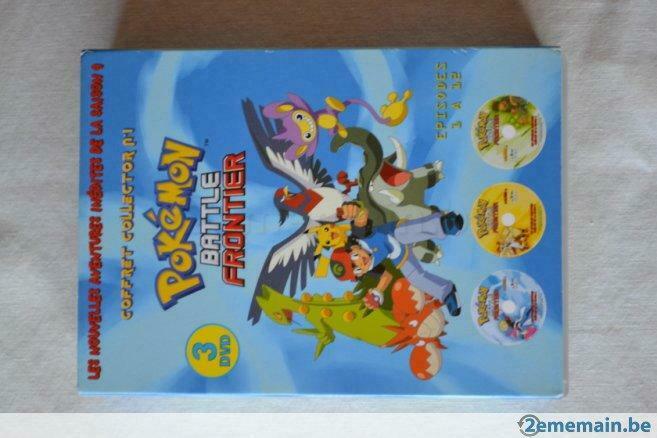 coffret 3 DVD Pokémon Battle Frontier saison 9