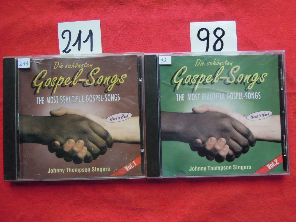 CD Gospel-Songs Vol.1 en Vol.2, Cd's en Dvd's, Cd's | Verzamelalbums, Ophalen of Verzenden, Gebruikt, Religie en Gospel
