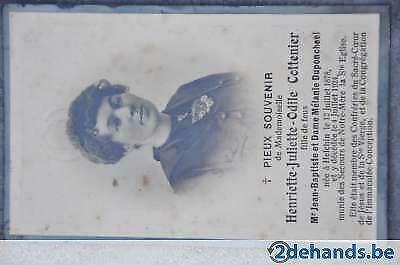 Henriette-Juliette-Odile Cottenier, Helkijn 1924, Collections, Image pieuse