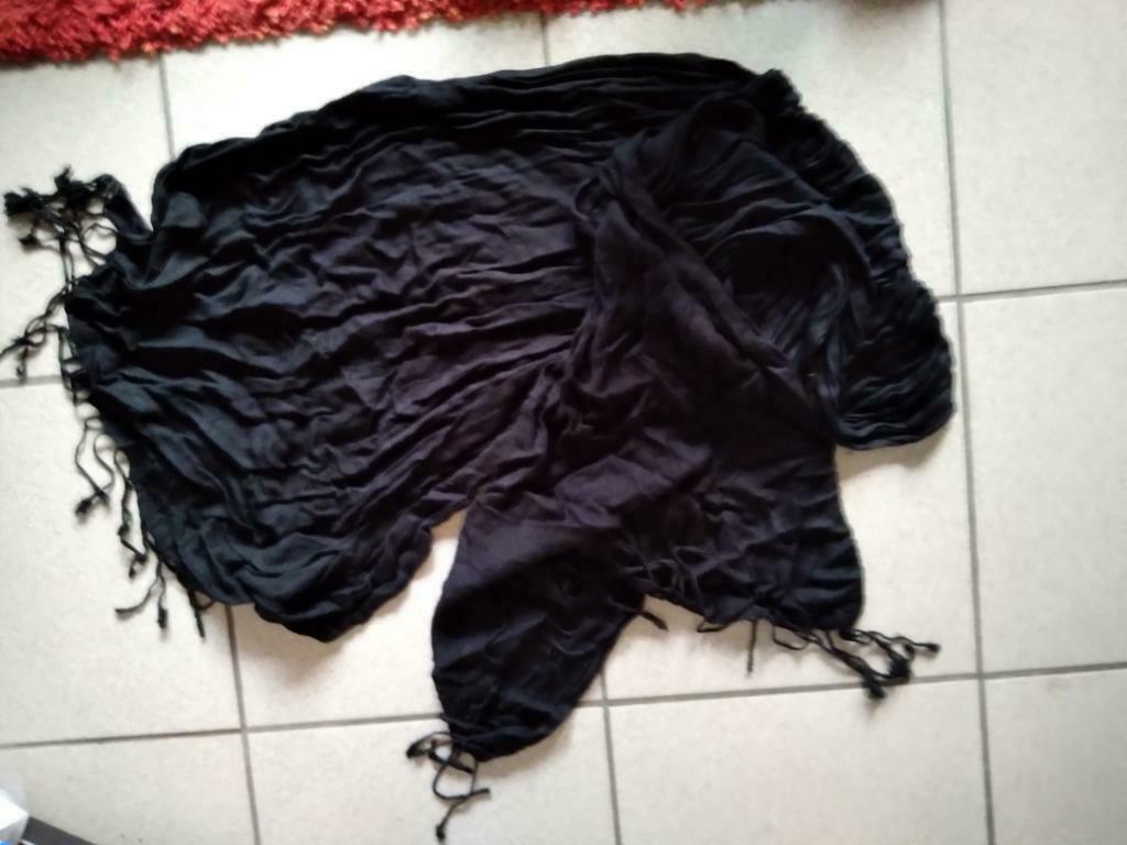 Zwarte sjaal street one, ANDERE, Ophalen of Verzenden, Sjaal