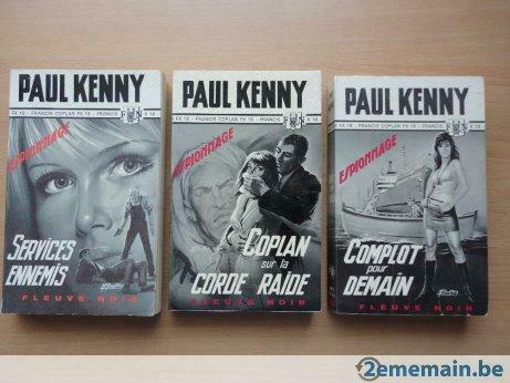 3 coplan FX18 de paul kenny (fleuve noir) à 4 euros pièce, Livres, Enlèvement ou Envoi, Utilisé