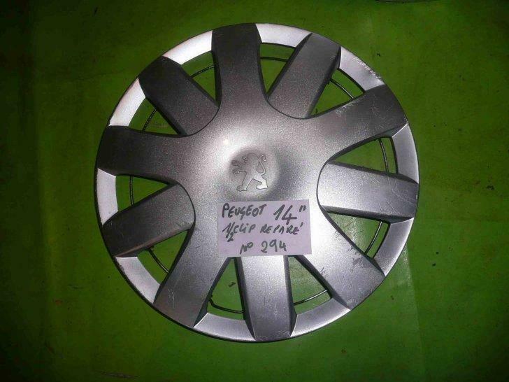 enjoliveur Peugeot 14" ( n°294) 1 pc, Auto-onderdelen, Banden en Velgen, Velg(en), 14 inch, Gebruikt, Ophalen of Verzenden
