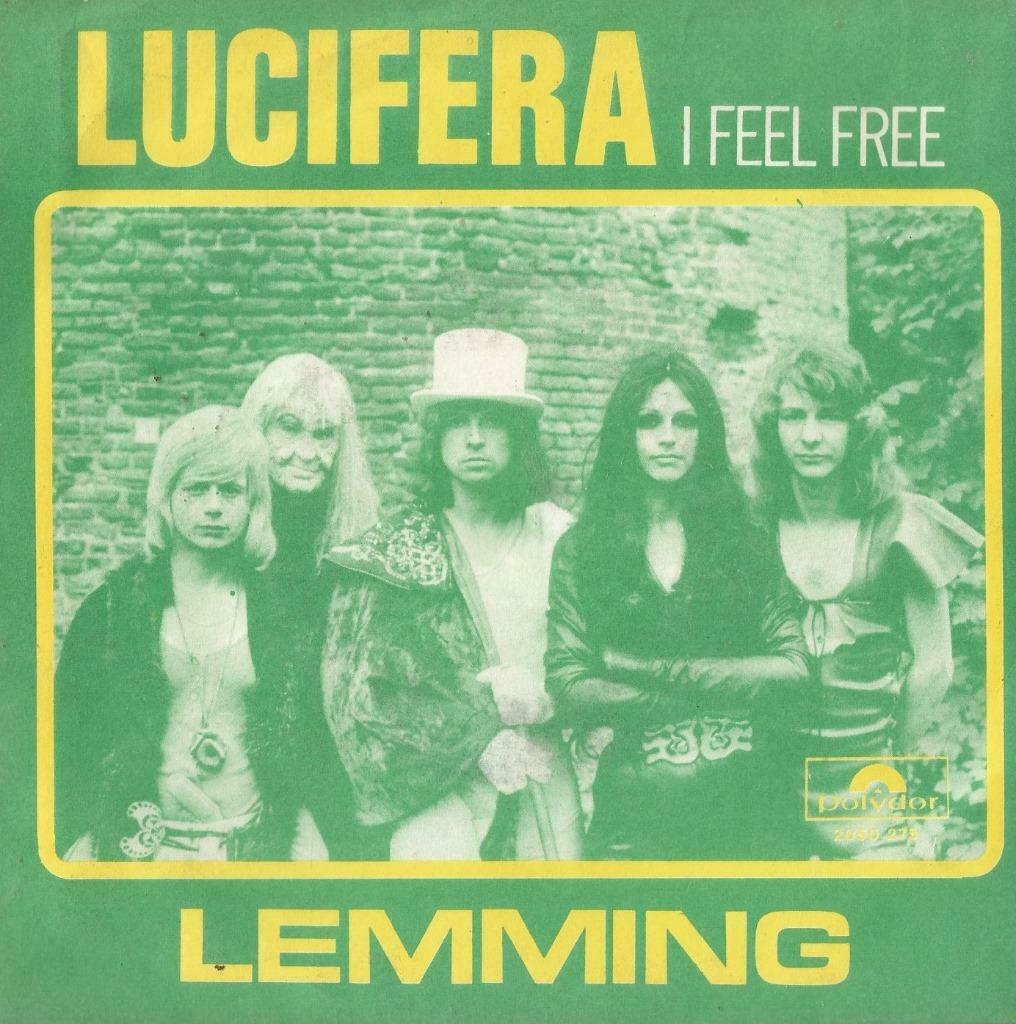 Lemming - Lucifera / I feel free – Single, Cd's en Dvd's, Vinyl Singles, Gebruikt, Single, Nederlandstalig, 7 inch, Ophalen of Verzenden