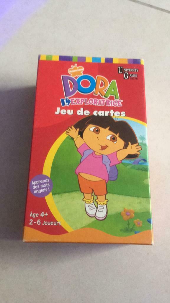 Jeu de Cartes Dora l’exploratrice, Utilisé