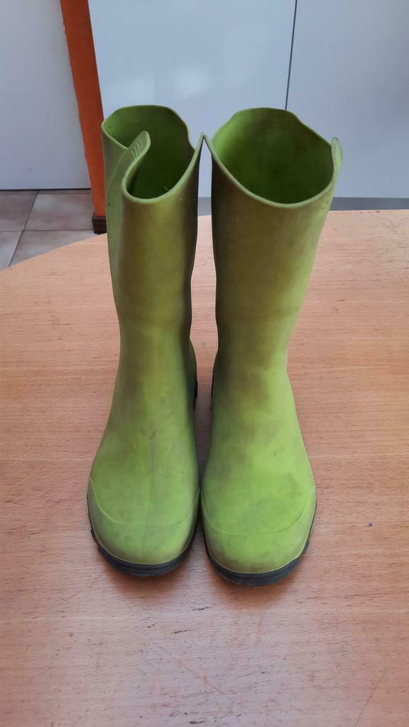 Groene rubberlaarzen maat 31/32, Ophalen, Zo goed als nieuw