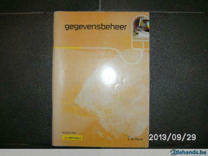 gegevensbeheer Access 2007, Boeken, Studieboeken en Cursussen, Gelezen