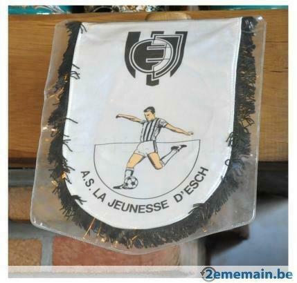 grand fanion de football d'Esch, Collections, Enlèvement ou Envoi, Utilisé