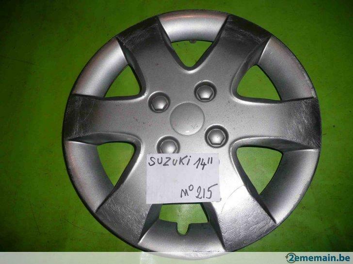 enjoliveur Suzuki 14'' (n°215)  1 pc, 14 pouces, Enlèvement ou Envoi, Utilisé, Jante(s)