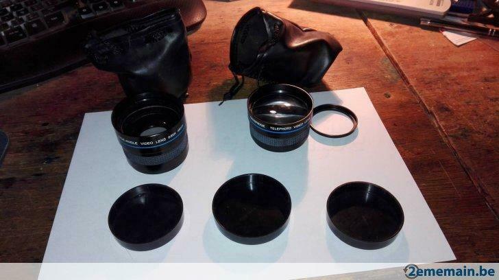 2 objectif Bandridge  de 1.5X 46mm et 0.65X 46mm + bague 43, TV, Hi-fi & Vidéo, Enlèvement ou Envoi, Utilisé, Téléobjectif