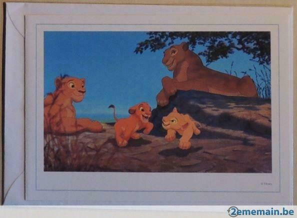 Postogram 94/J14 Roi Lion- Disney, Collections, Cartes postales | Étranger, Non affranchie, Enlèvement ou Envoi