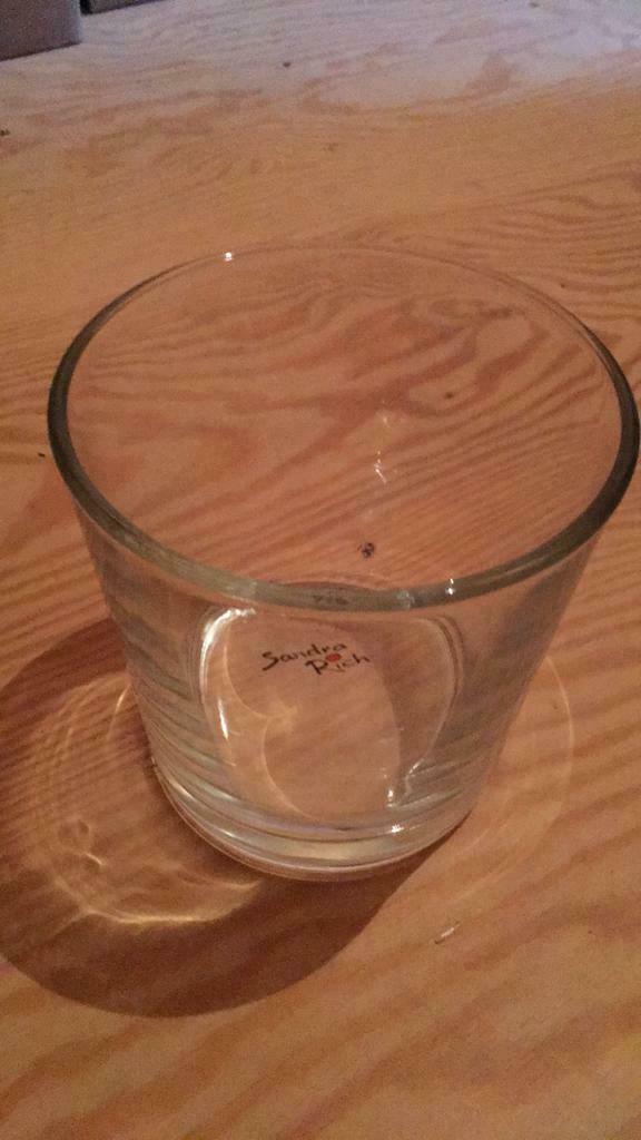 Glazen vaas, Ophalen of Verzenden, Zo goed als nieuw