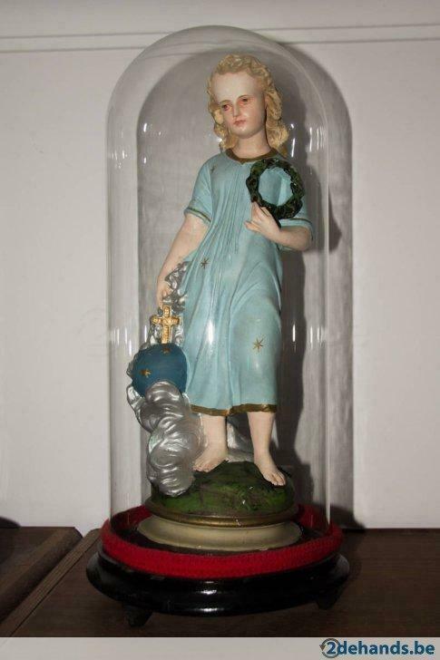 Beeld onder stolp, Antiek en Kunst, Ophalen of Verzenden