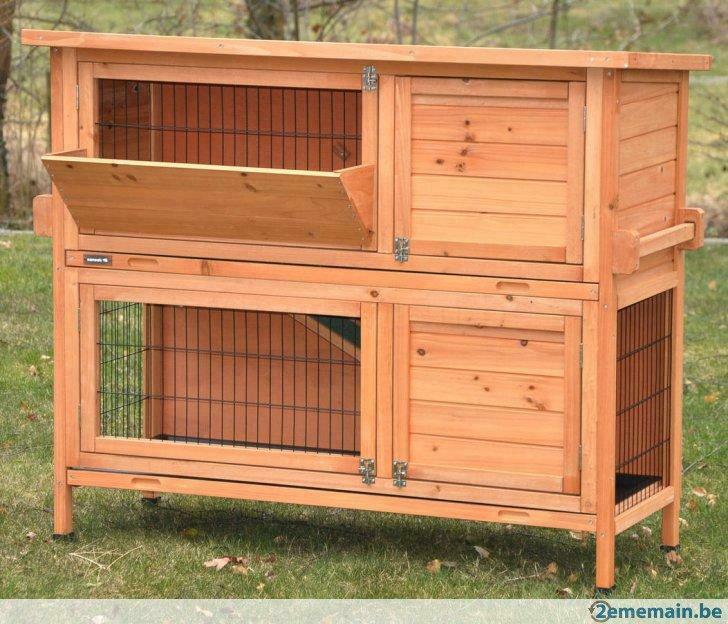 Clapier double étage lapin clapier elevage clapier lapin XXL, Animaux & Accessoires, Envoi, Neuf