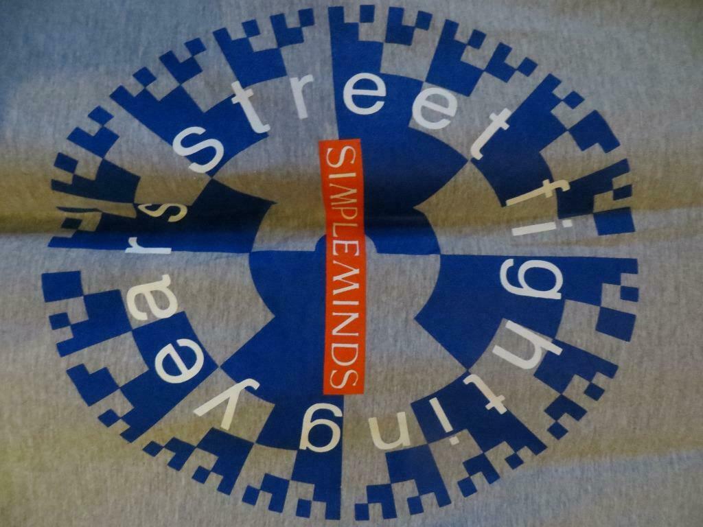 SIMPLE MINDS 40  STREET FIGHTING YEARS  NEW TOUR T-SHIRT, Verzenden, Grijs, Official Simple Minds, Maat 56/58 (XL)