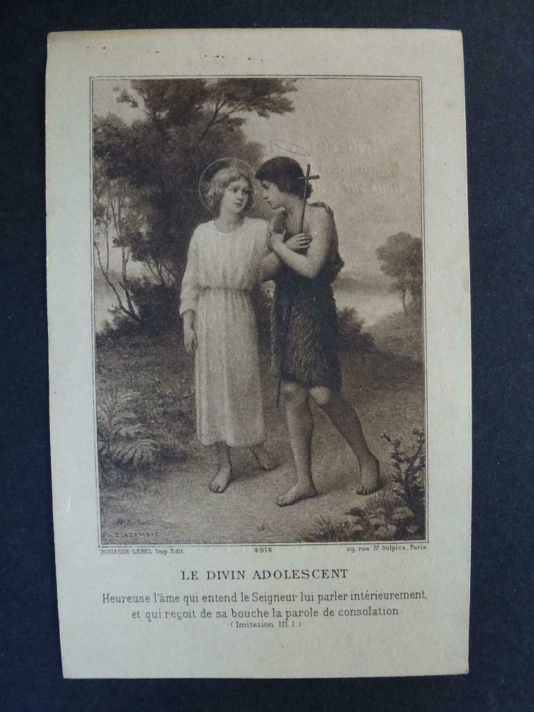 carte de prière première communion Robert de Bethune 1911, Collections, Envoi, Image pieuse