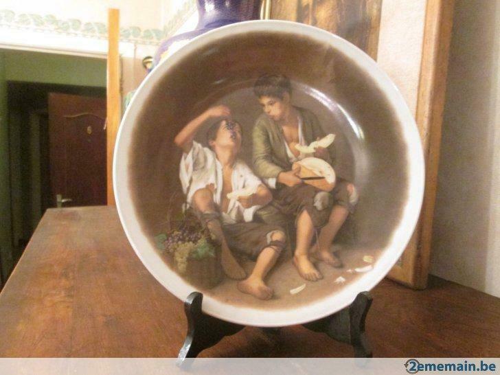 Assiette en porcelaine Murillo., Enlèvement