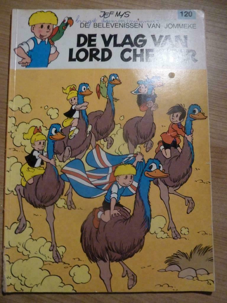 Jommeke 120. Drapeau de Lord Chester, Livres, BD, Une BD, Enlèvement ou Envoi, Comme neuf