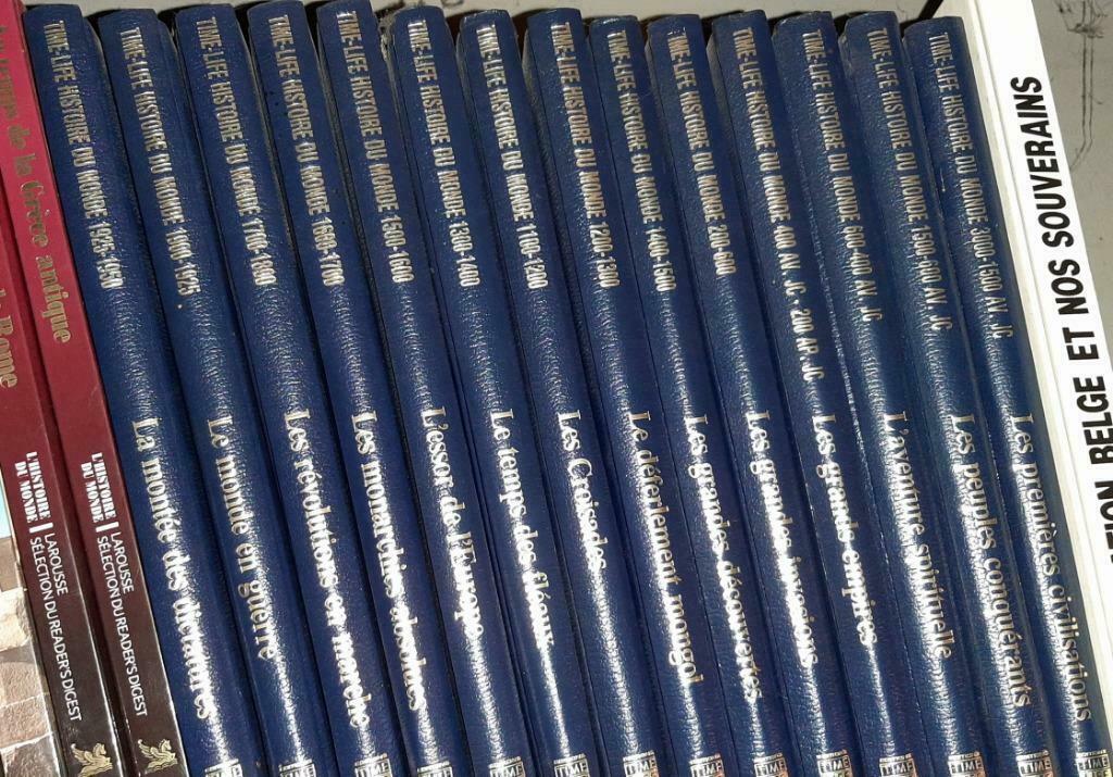 14 volumes de l'histoire du monde TimeLife parfait état, Livres, Enlèvement ou Envoi, Comme neuf, Europe