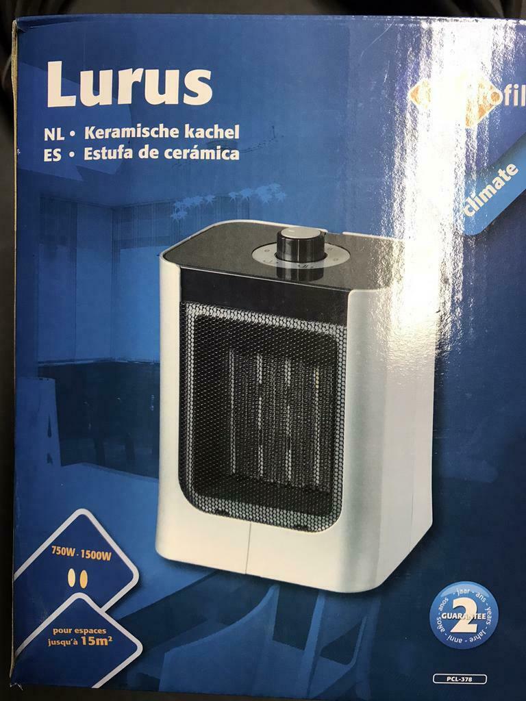 Keramische kachel 750-1500W, Enlèvement, Comme neuf