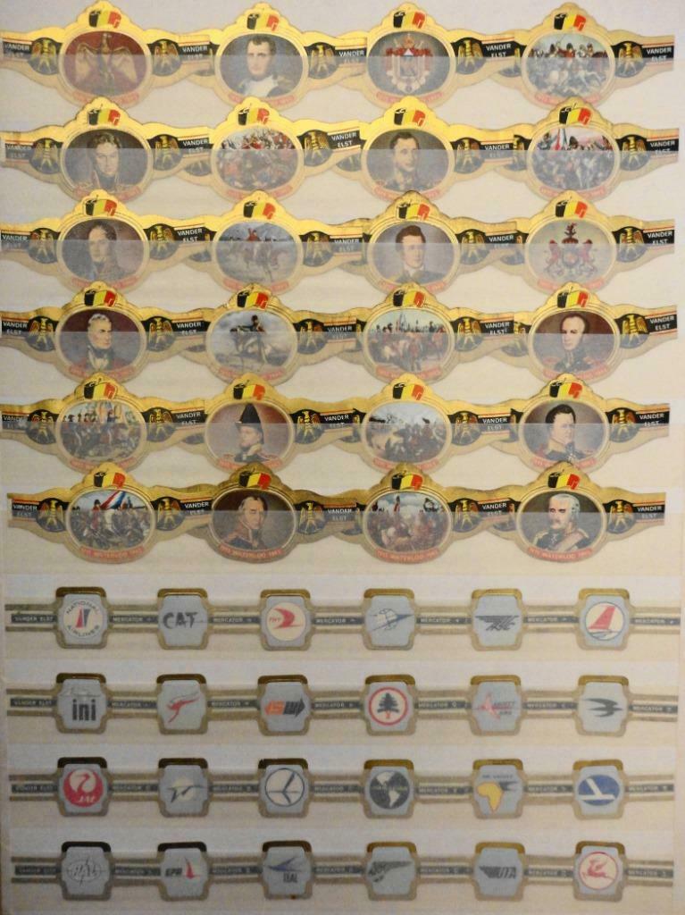 séries de bagues de cigare taf, alto,lugano,mercator etc..., Collections, Articles de fumeurs, Briquets & Boîtes d'allumettes