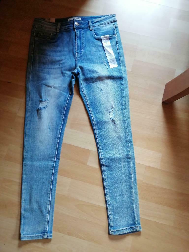 JEANSBROEK MERK JEANS YARD - MAAT 44 – NIEUW MET ETIKET / HI, Kleding | Dames, Spijkerbroeken en Jeans, Nieuw, W33 - W36 (confectie 42/44)