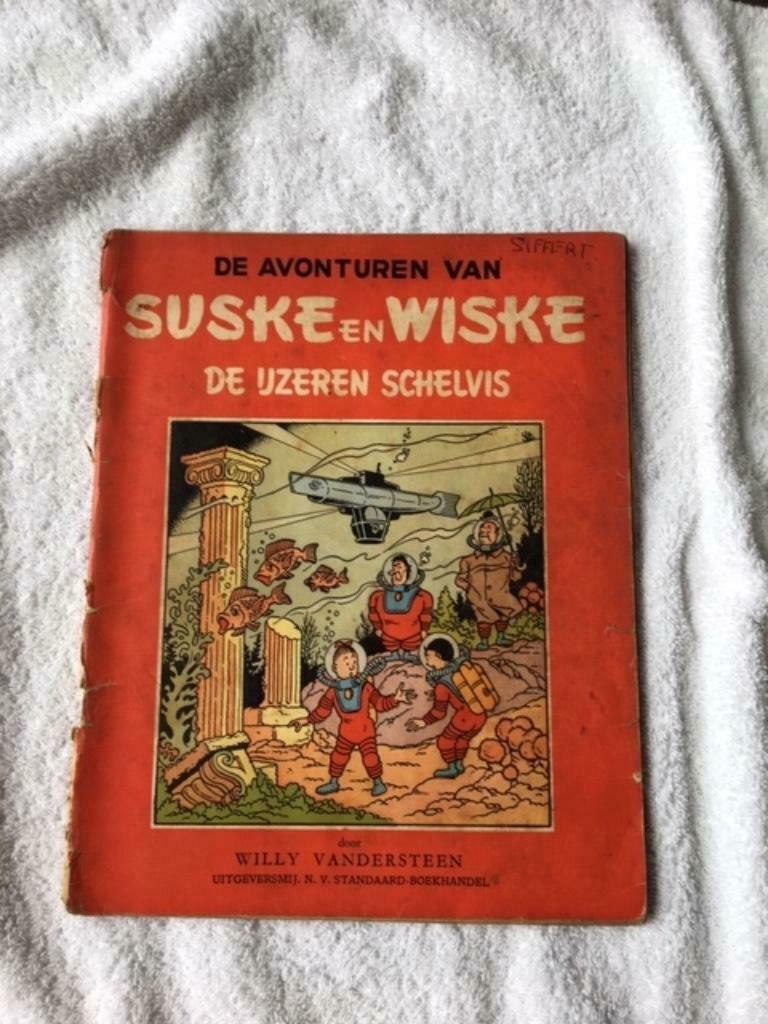 Suske en Wiske De ijzeren schelvis, Boeken, Eén stripboek, Ophalen of Verzenden, Gelezen