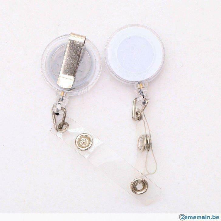 'Yoyo' sleutelhanger voor 'bezoeker' badgehouder., Diversen, Overige Diversen, Nieuw, Ophalen of Verzenden