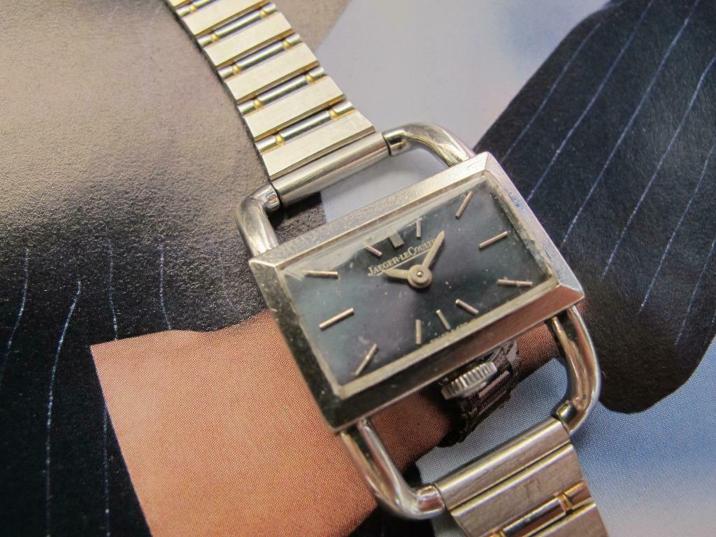 Jaeger-leCoultre Etrier réf. 1671 42 montre femme vers 1970, Enlèvement ou Envoi, Utilisé