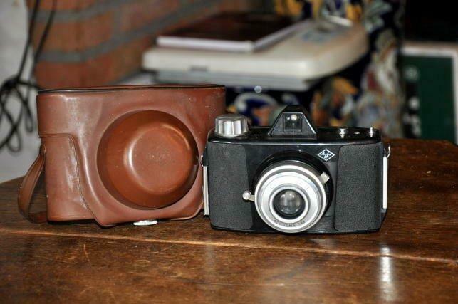appareil photo bakélite agfa click II achromat 1:88, Antiquités & Art