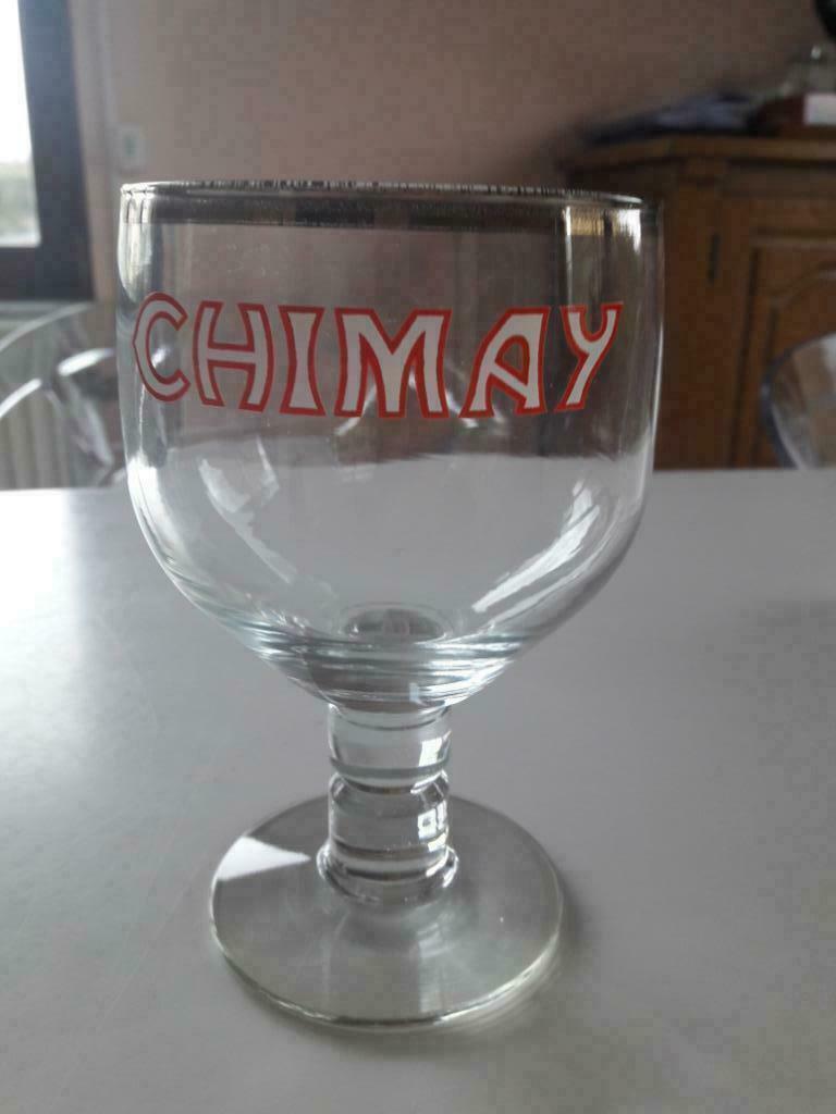 Verre à bière Chimay, Collections, Marques de bière, Enlèvement ou Envoi
