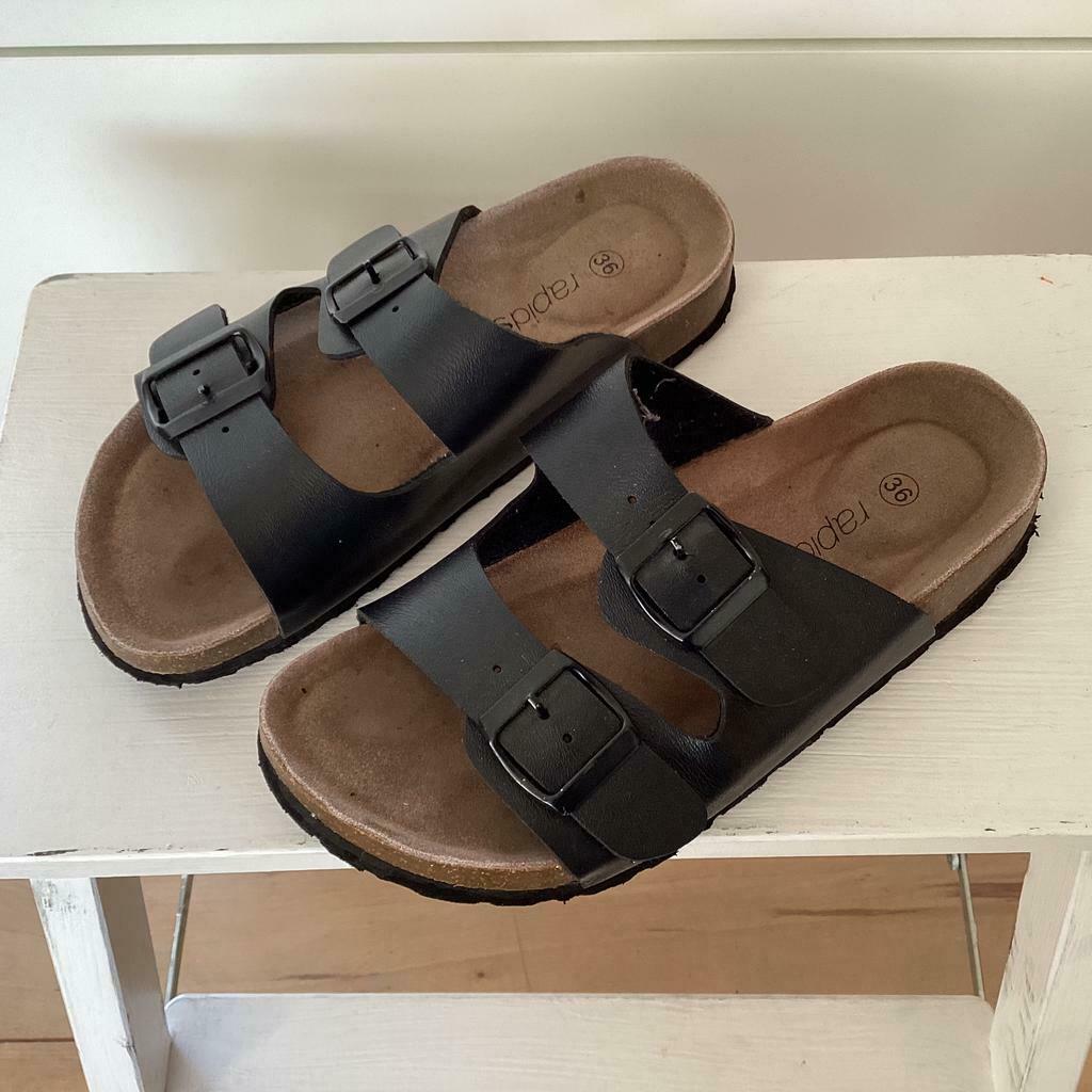 Slippers Rapidsoul (K3/2), Kleding | Dames, Ophalen of Verzenden, Zwart, Sandalen of Muiltjes