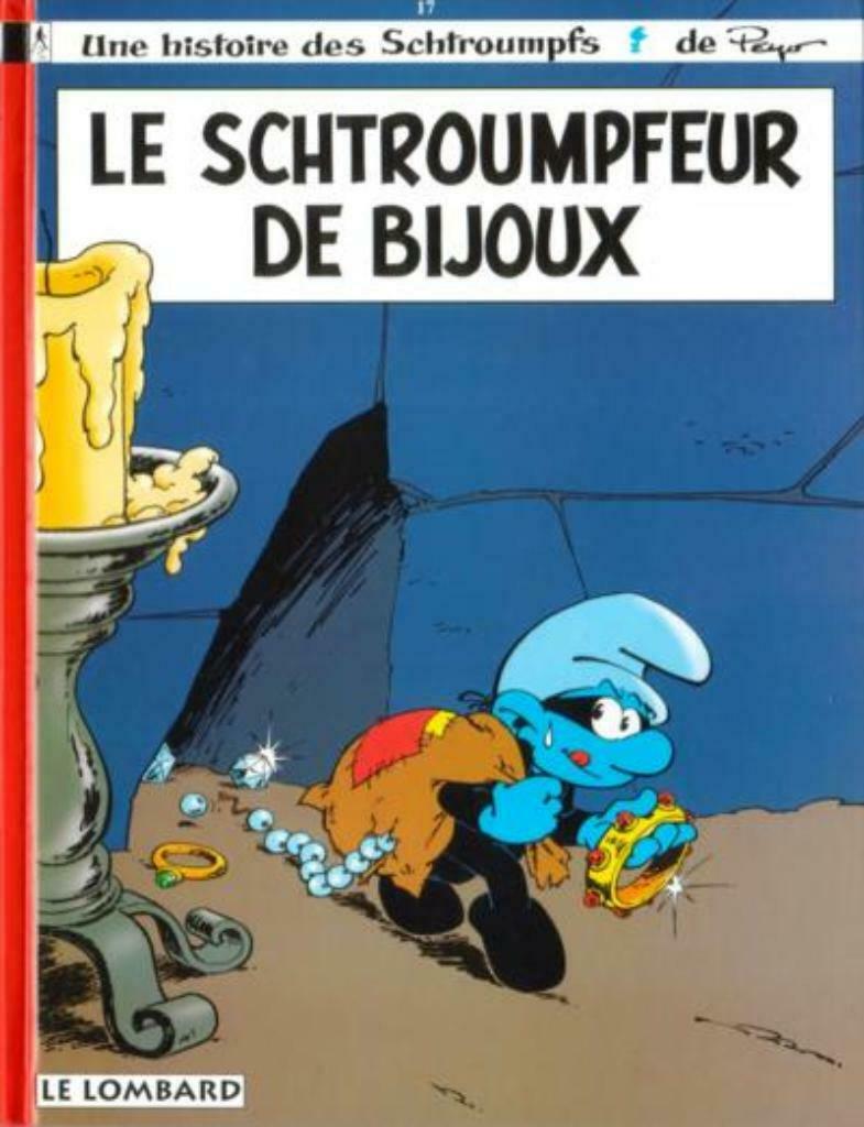 Schtroumpfs (Les),Le schtroumpfeur de bijoux,Première éditio, Eén stripboek, Ophalen of Verzenden, Gelezen