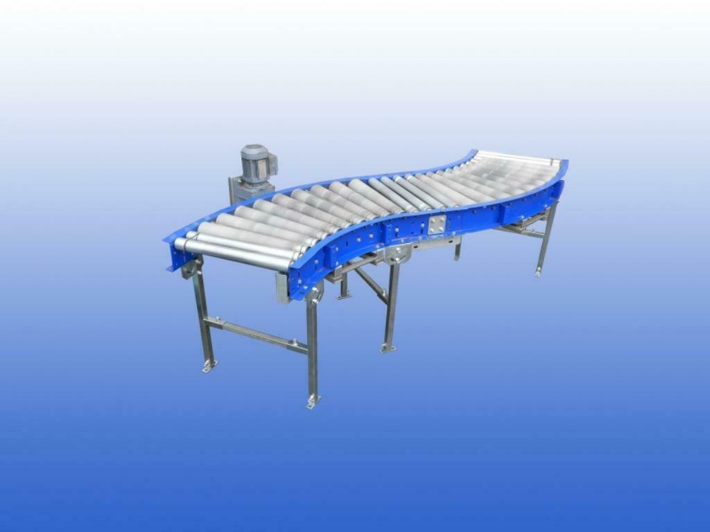 Courbe en S du convoyeur à rouleaux, Enlèvement ou Envoi, Utilisé