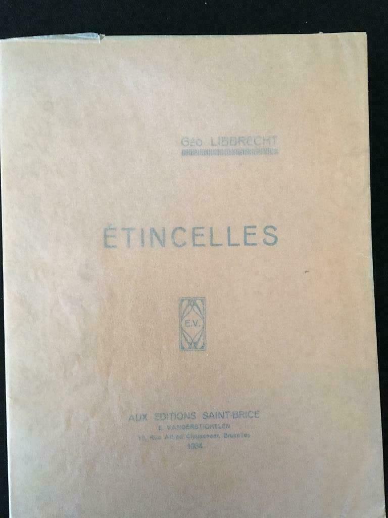 Etincelles - Géo Libbrecht, Boeken, Verzenden