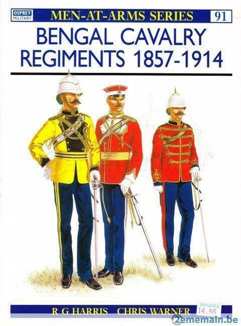 livre bengal cavalry regiments 1857-1914 - osprey 91, Livres, Neuf