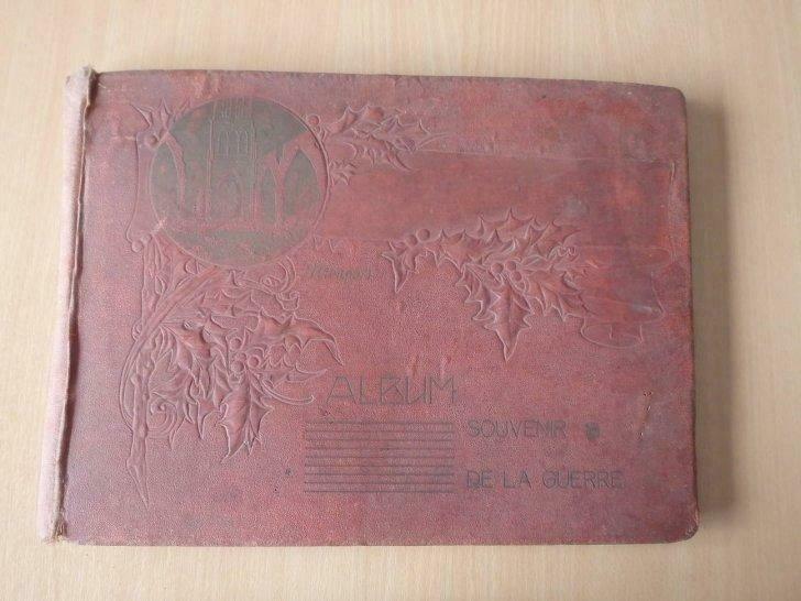 Herdenkingsalbum WO I Souvenir de la guerre