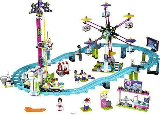 LEGO Friends Pretpark achtbaan - 41130, Ophalen of Verzenden, Zo goed als nieuw, Lego