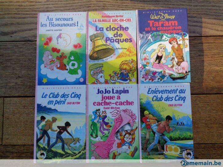 6 livres "Bibliothèque Rose", Livres, Enlèvement, Utilisé