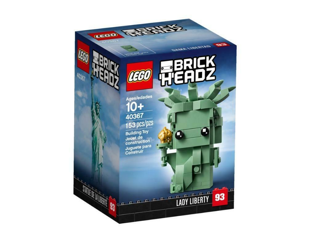 Lego 40367 Brickheadz Lady Liberty, Ophalen of Verzenden, Nieuw, Complete set, Lego