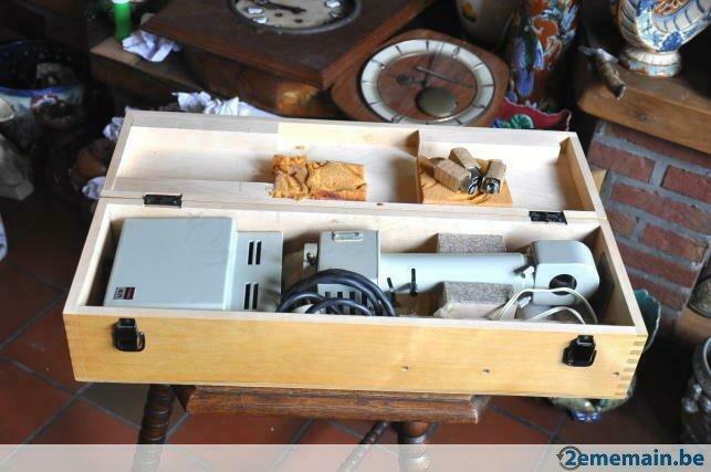 materiel photo nomo M6 dans coffret en bois, Enlèvement, Utilisé