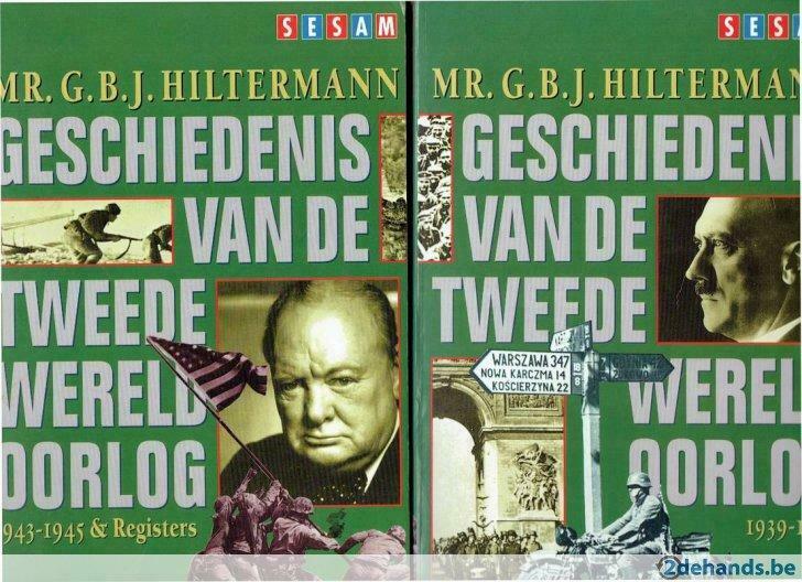 geschiedenis  van de  tweede  wereldoorlog. hiltermann, Boeken, Ophalen of Verzenden, Gelezen