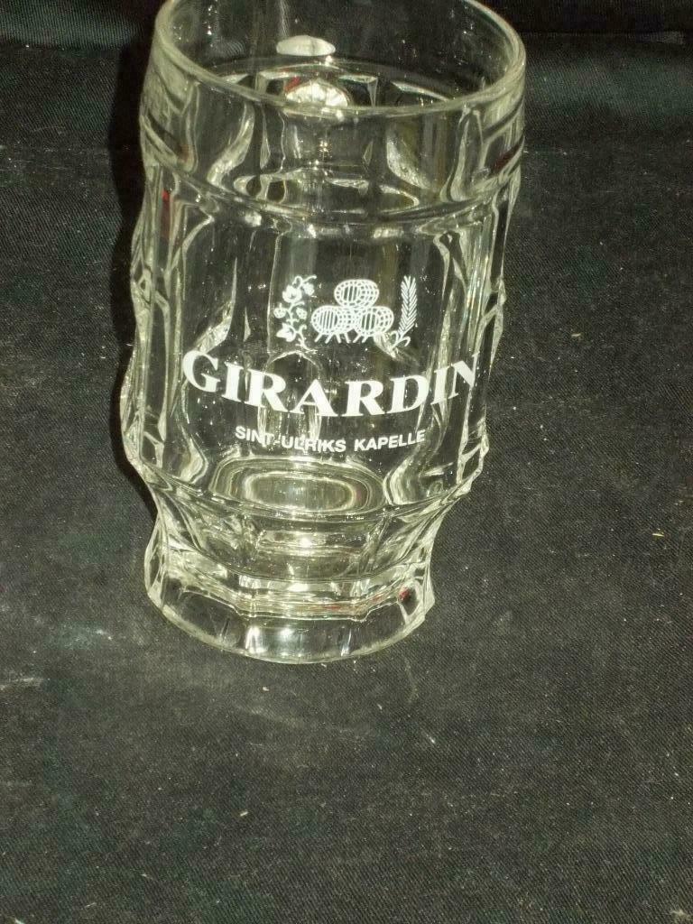 Bierkroes.Girardin.Gueuze.Sint Ulriks Kapelle. D 121, Enlèvement ou Envoi, Comme neuf, Chope(s), Autres marques