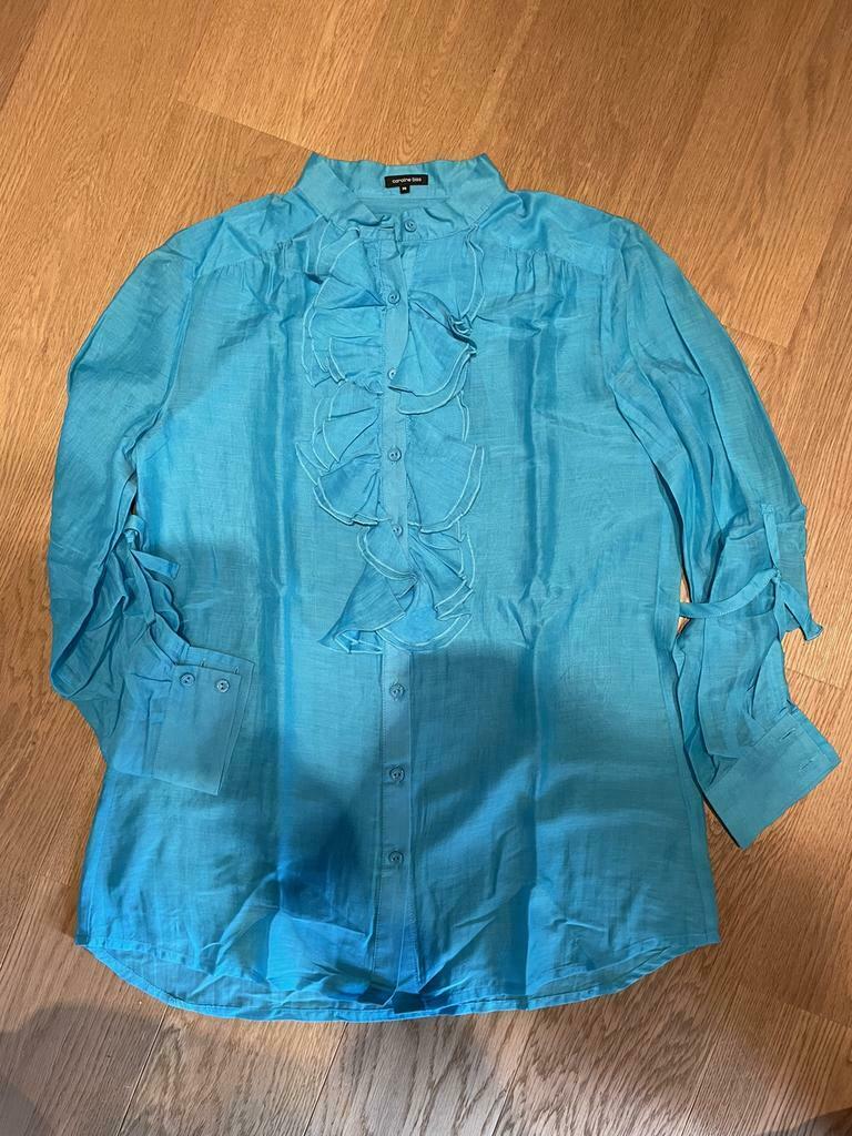 Caroline Biss turkoois bloes maat 36 nieuwstaat), Ophalen of Verzenden, Zo goed als nieuw