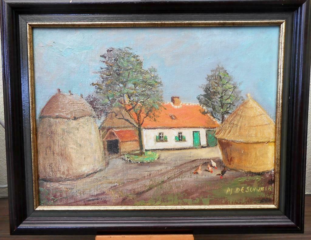 Schilderij van (Pater) Modest De Schutter, Antiek en Kunst, Ophalen