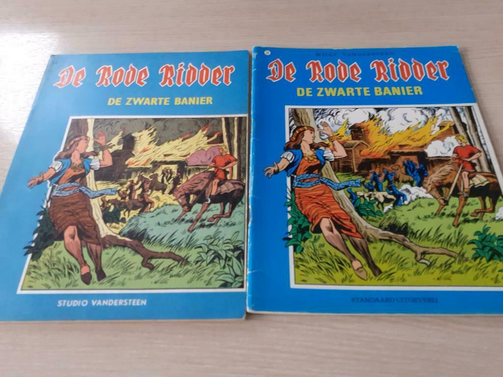 De Rode Ridder De zwarte Banier, Ophalen of Verzenden, Zo goed als nieuw